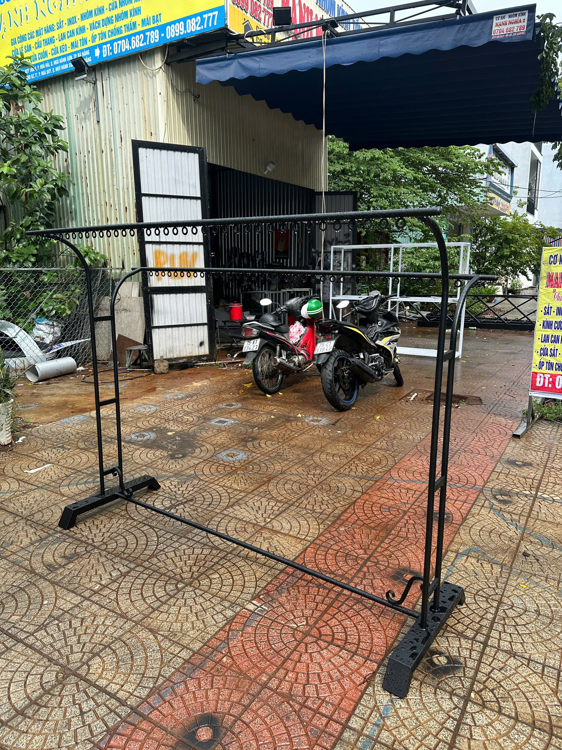 Mặt tiền xưởng gia công cơ khí Mạnh Nghĩa Đà Nẵng